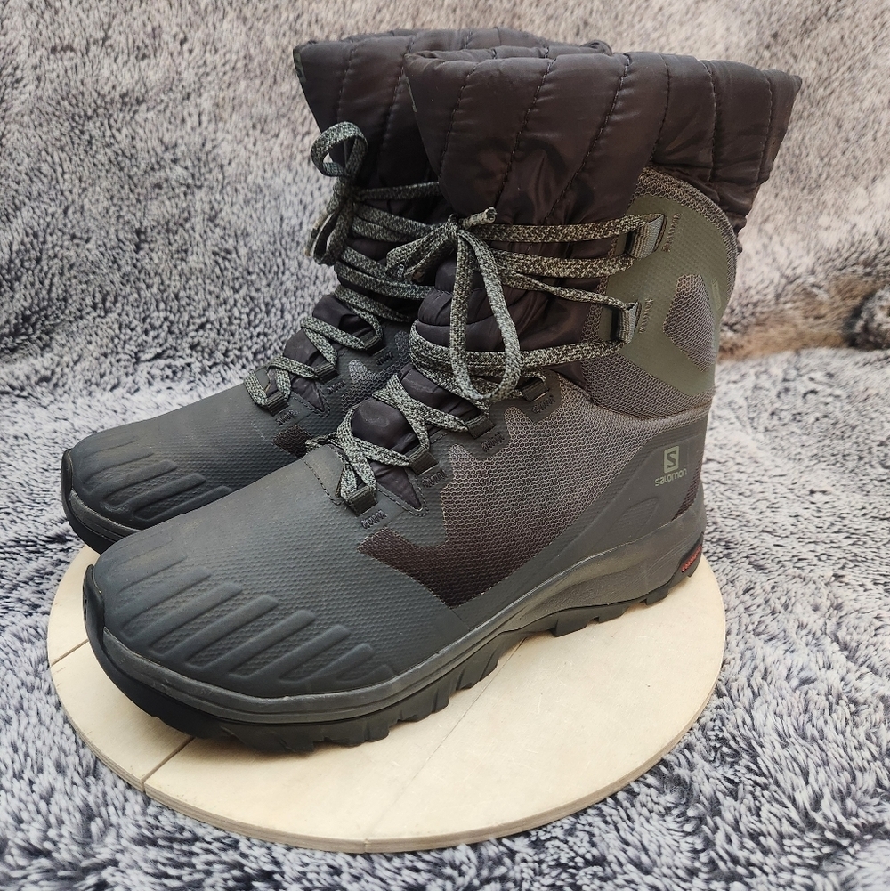 Salomon Vaya Powder TS CSWP Boot Blue Women's Size 7.5 - Picture 4 of 10